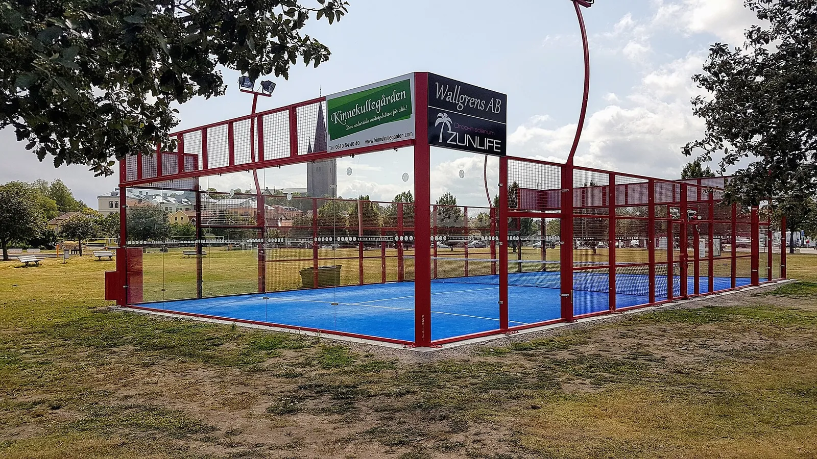 Outdoor padel court project