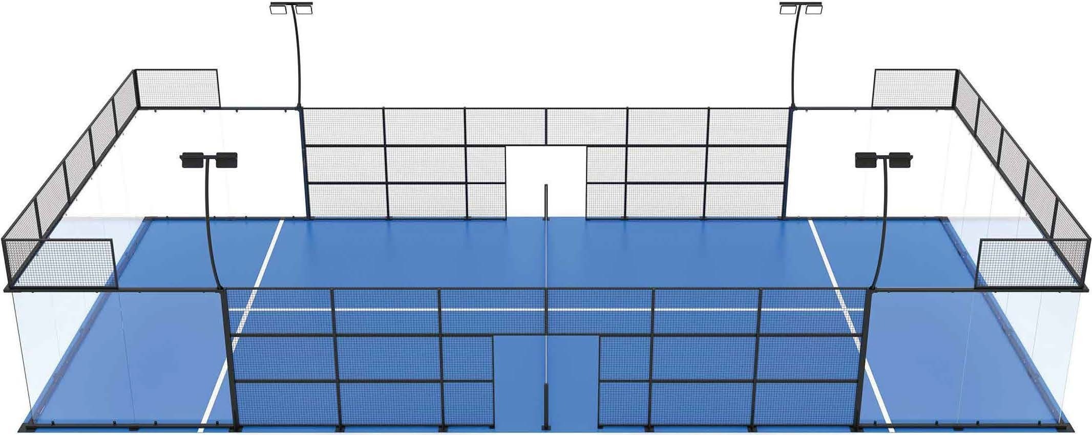 Ultra panoramic court